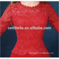 New Design Top Quality China Factory Elegant lady Red evening dress